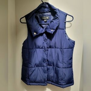Navy blue Puffy vest
